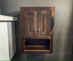 Barnwood Medicine Cabinet