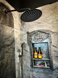 Concrete Shower Shelf