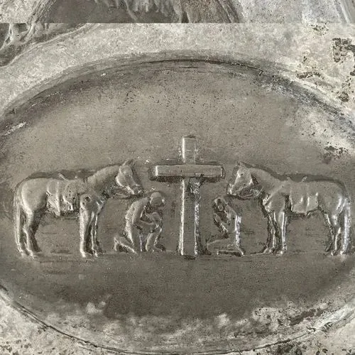 Praying Cowboy and Girl