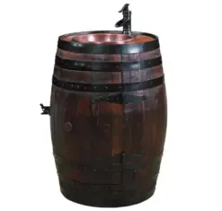 Whiskey Barrel Vanity