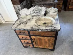 Concrete Top Vanity